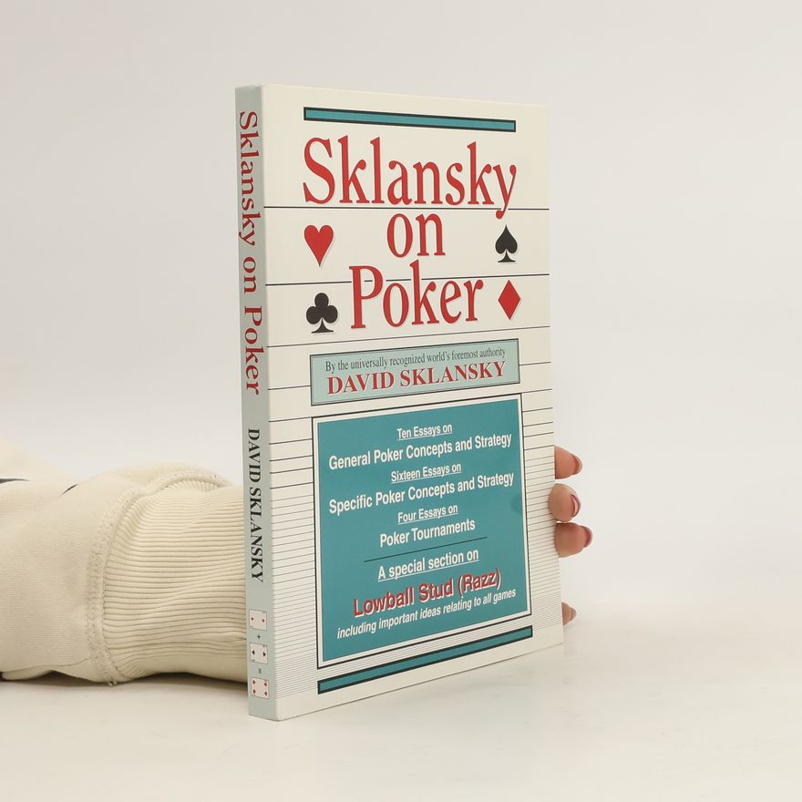 David Sklansky Sklansky on Poker
