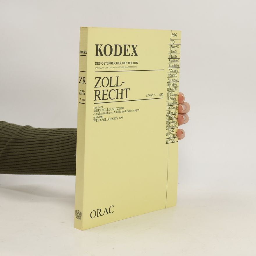 Werner Doralt Zollrecht