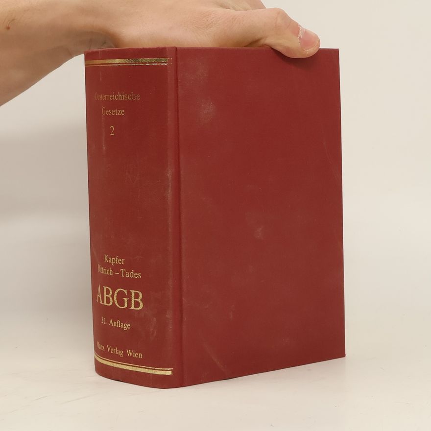 Franz Mohr Das Allgemeine bürgerliche Gesetzbuch