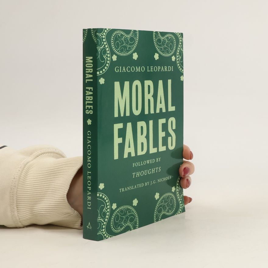 Giacomo Leopardi Moral Fables