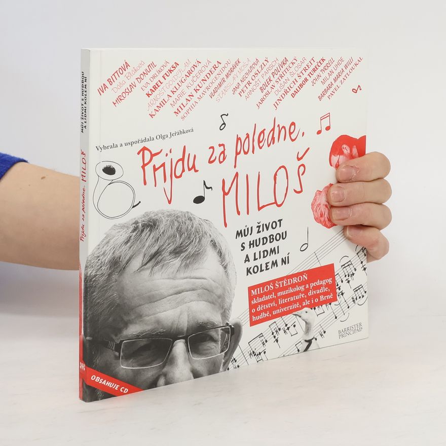 Petra Ošlejšková Přijdu za poledne, Miloš. Můj život s hudbou a lidmi kolem ní. Skladatel, muzikolog a pedagog o dětství, literatuře, divadle, hudbě, univerzitě, ale i o Brně