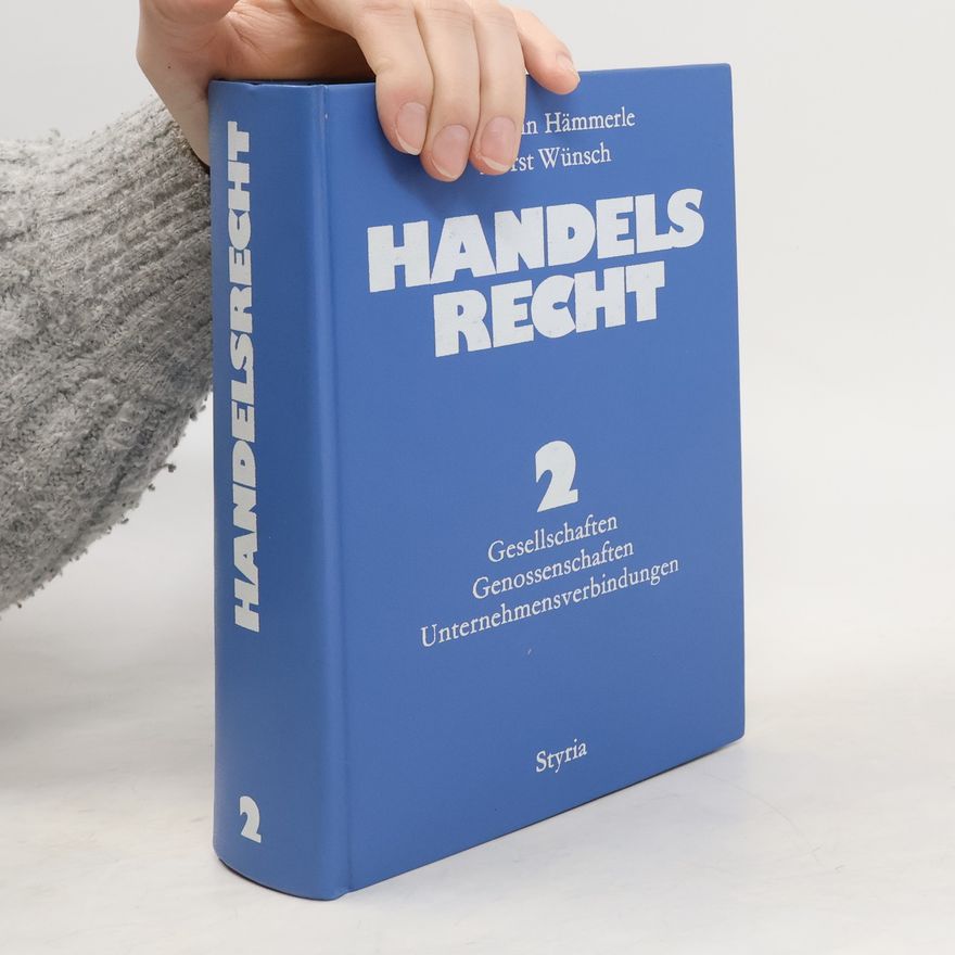 Hermann Hämmerle Handelsrecht 2