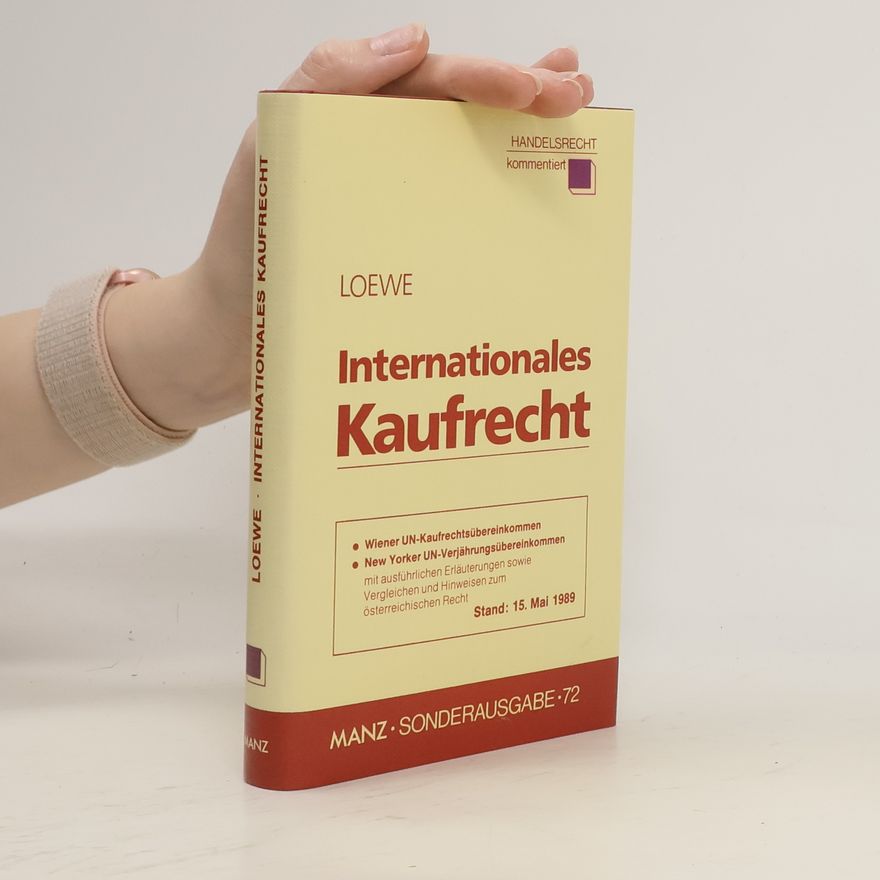 Autorenkollektiv Internationales Kaufrecht