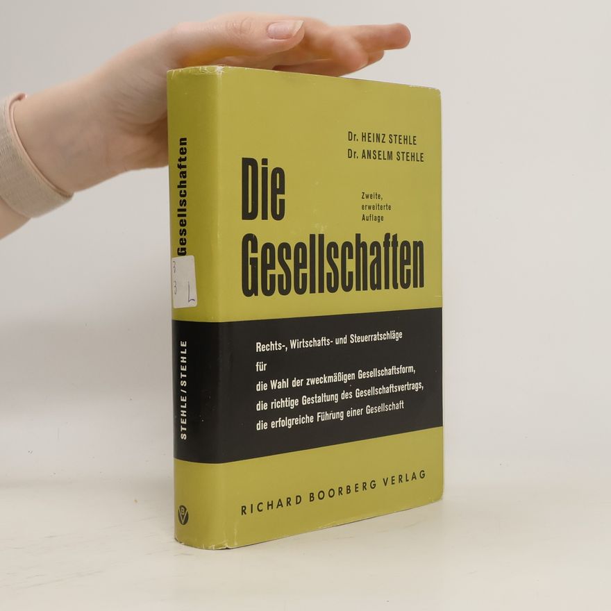 Heinz Stehle Die Gesellschaften