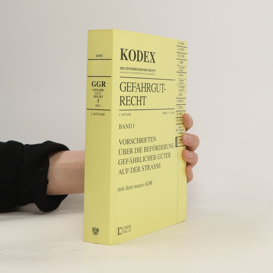 Kolektiv autorů Gefahrgutrecht