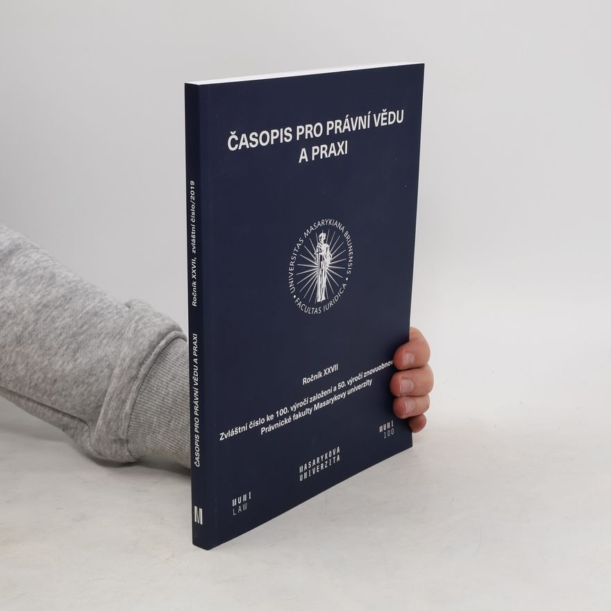 Collectif d'auteurs Časopis pro právní vědu a praxi 27