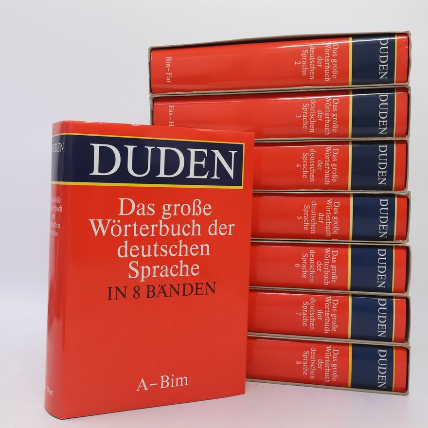 Günther Drosdowski Duden. Das große Wörterbuch der deutschen Sprache : in 8 Bänden