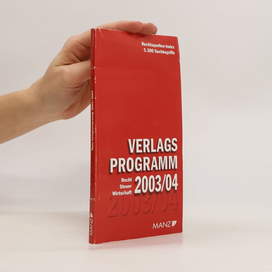Collectif d'auteurs Verlags Programm 2003/04
