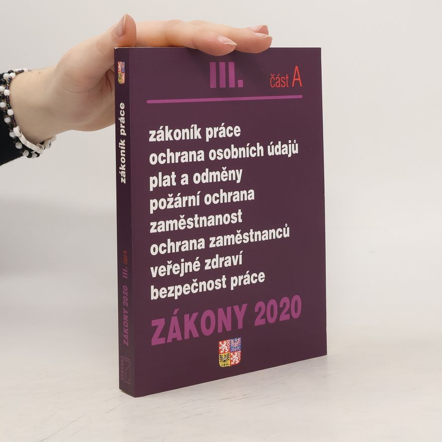 Kolektív autorov Zákony 2020 III. část A