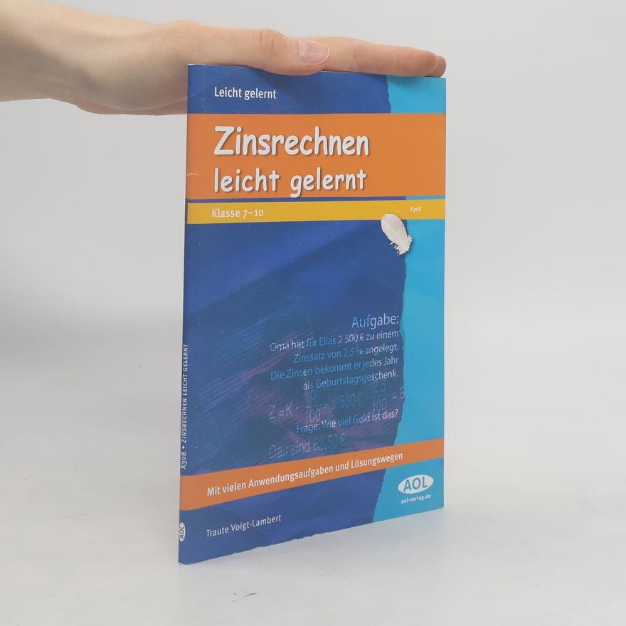 Traute Voigt Lambert Zinsrechnen leicht gelernt
