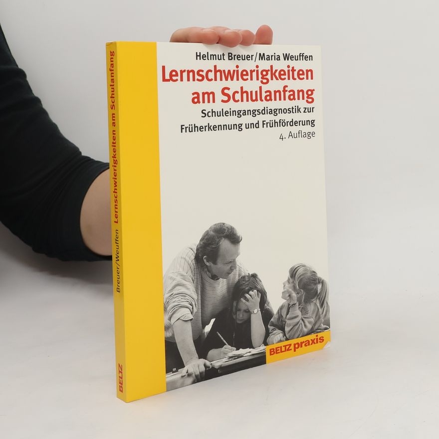 Helmut Breuer Lernschwierigkeiten am Schulanfang