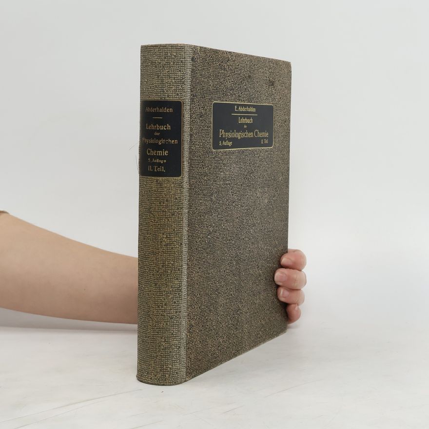 Collectif d'auteurs Lehrbuch der Physiologischen Chemie II. Teil