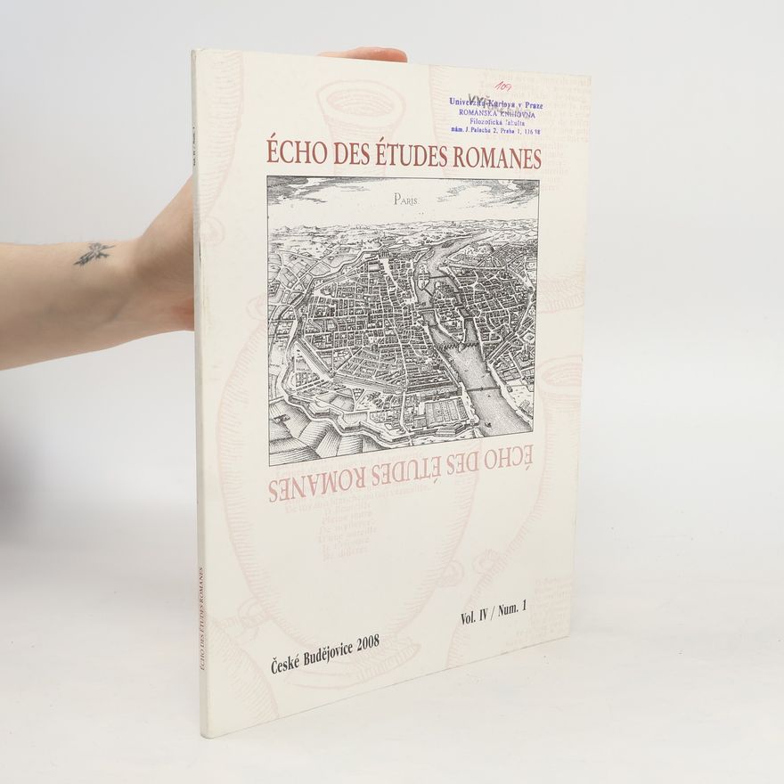 Kolektiv autorů Écho des études romanes