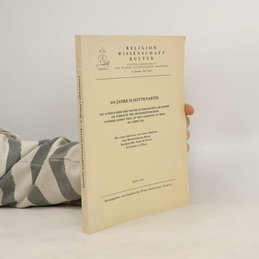 Autorenkollektiv 800 Jahre Schottenabtei