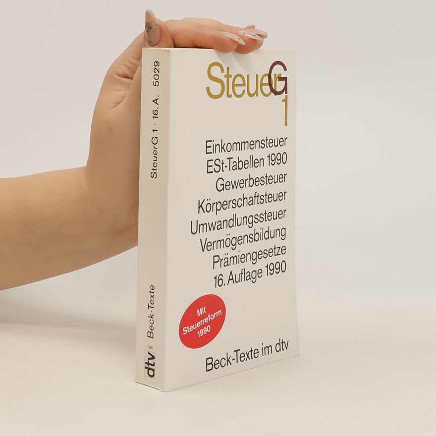 Kolektiv autorů Steuergesetze
