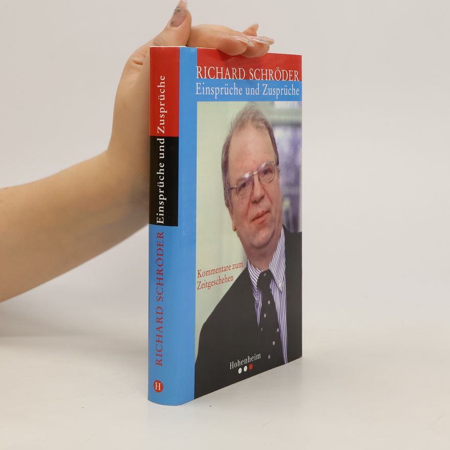 Richard Schröder Einsprüche und Zugeständnisse