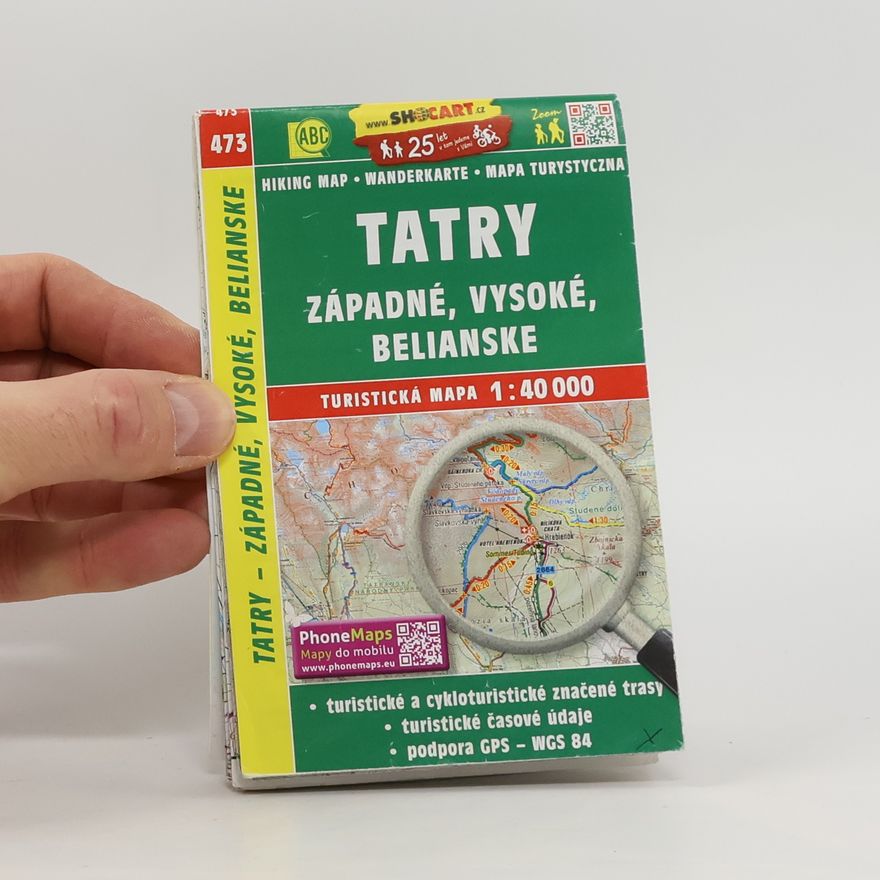 SHOCart SC 473 Vysoké Tatry + Západné, Belianské 1:40 000