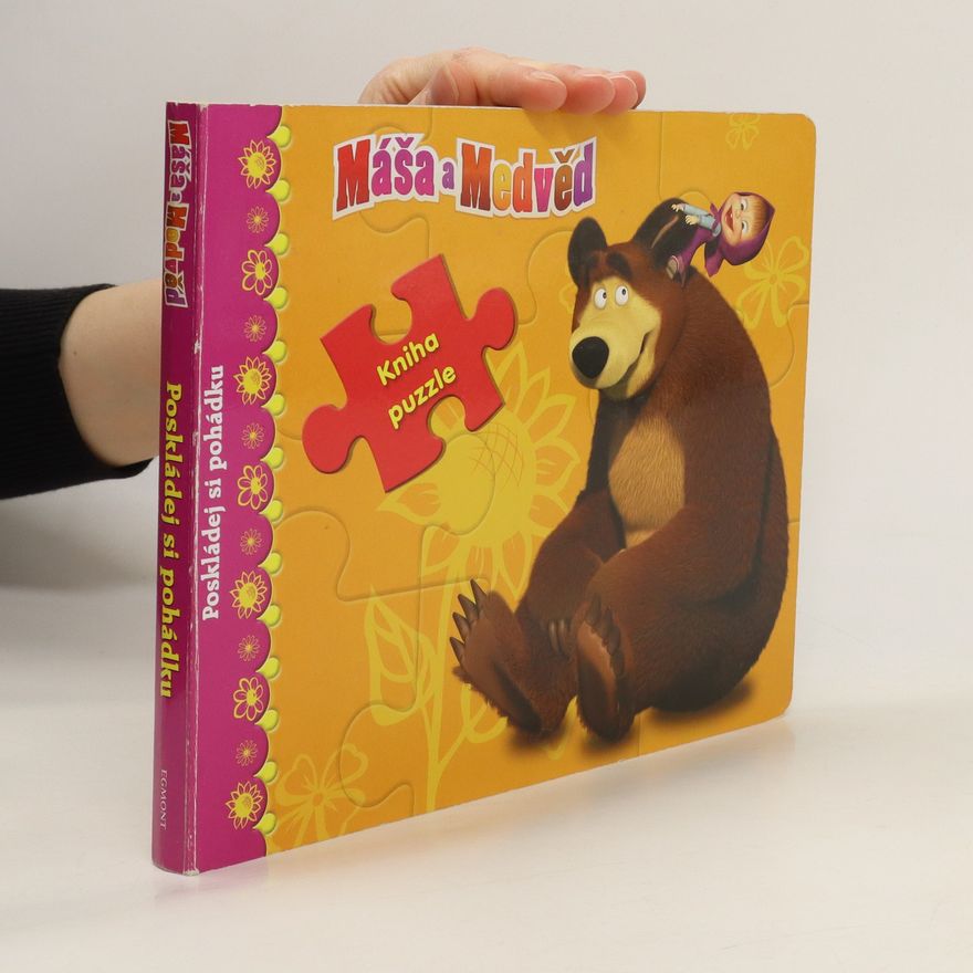 Walt Disney Máša a Medvěd - Kniha puzzle
