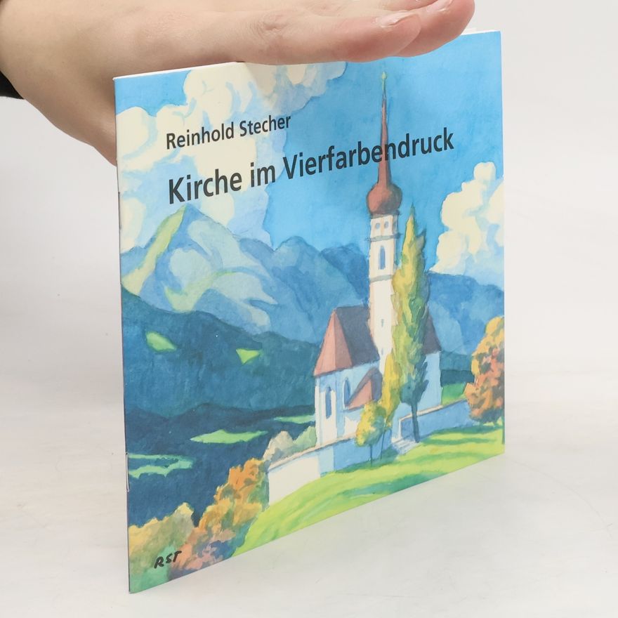 Reinhold Stecher Kirche im Vierfarbendruck
