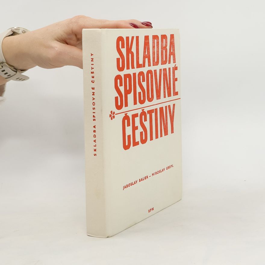 Miroslav Grepl Skladba spisovné češtiny