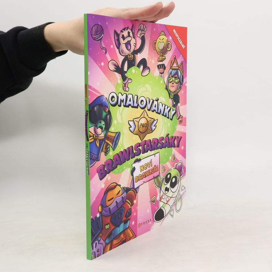 Pavla Filip Navrátilová Omalovánky pro Brawlstarsáky