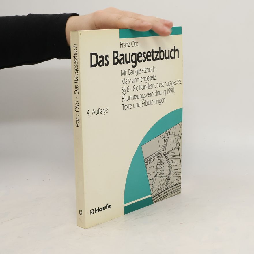 Otto Franz Das Baugesetzbuch