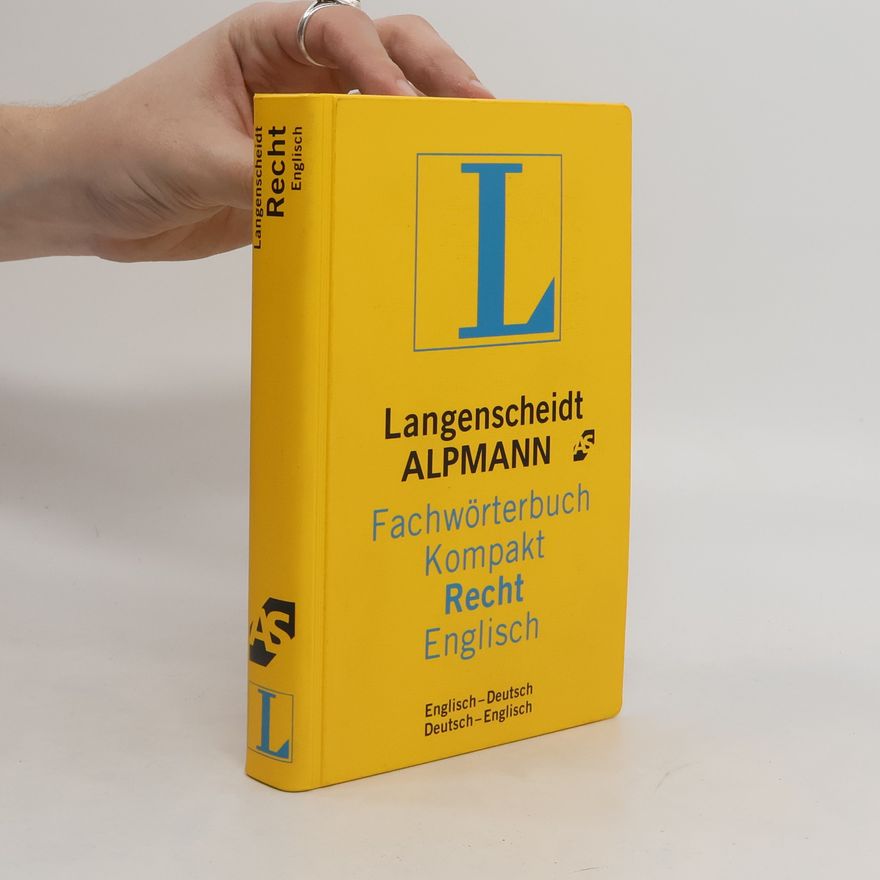 Stuart G. Bugg Langenscheidt Alpmann, Fachwörterbuch kompakt Recht Englisch
