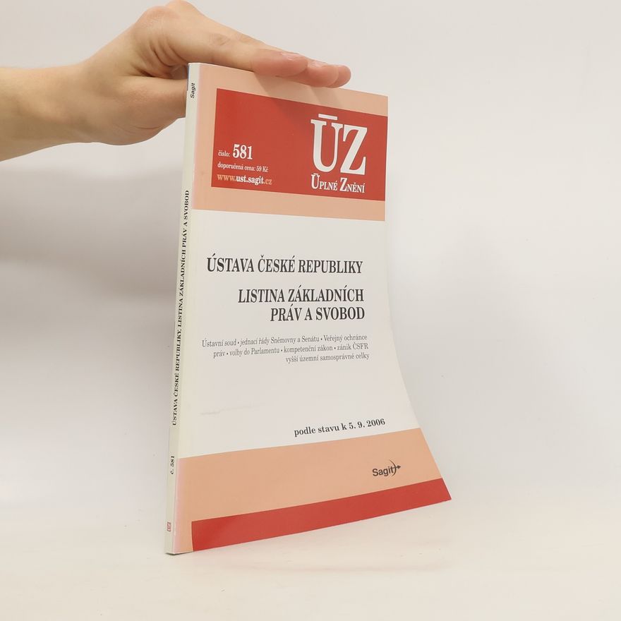 Kolektiv autorů Ústava České republiky. Listina základních práv a svobod