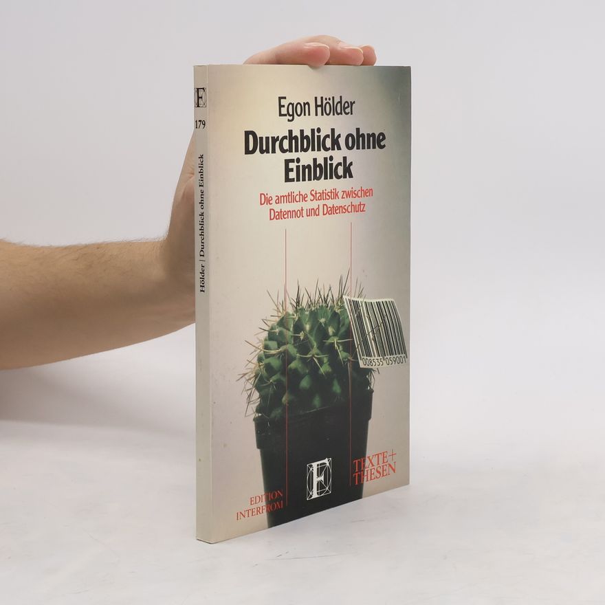 Egon Hölder Durchblick ohne Einblick