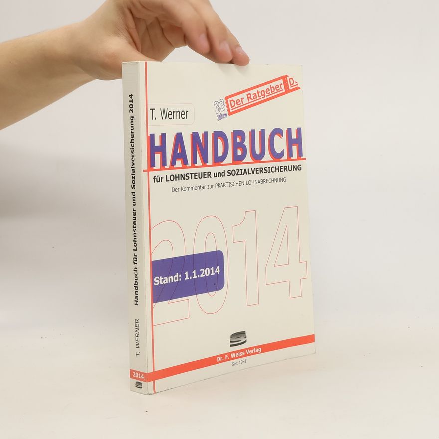 Werner Dürrson Handbuch für Lohnsteuer und Sozialversicherung 2014