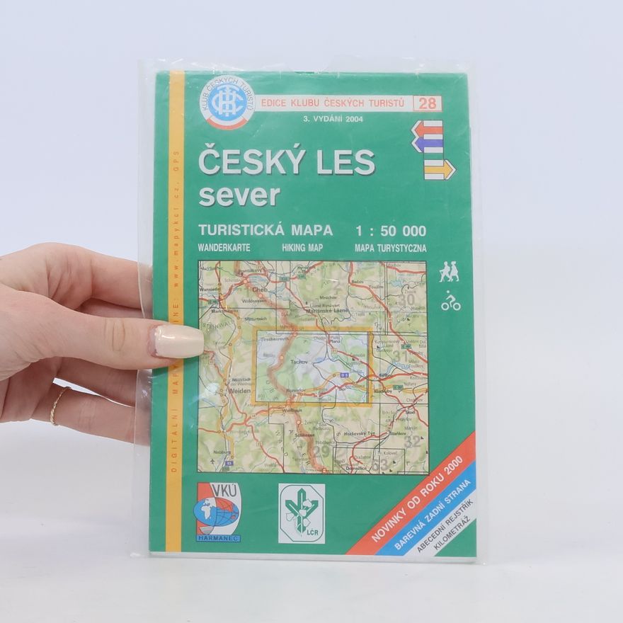 Kolektiv autorů Český les - sever. Turistická mapa 1:50 000