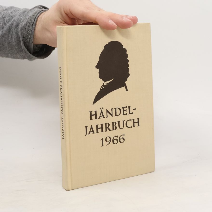 Kolektív autorov Händel-Jahrbuch 1966