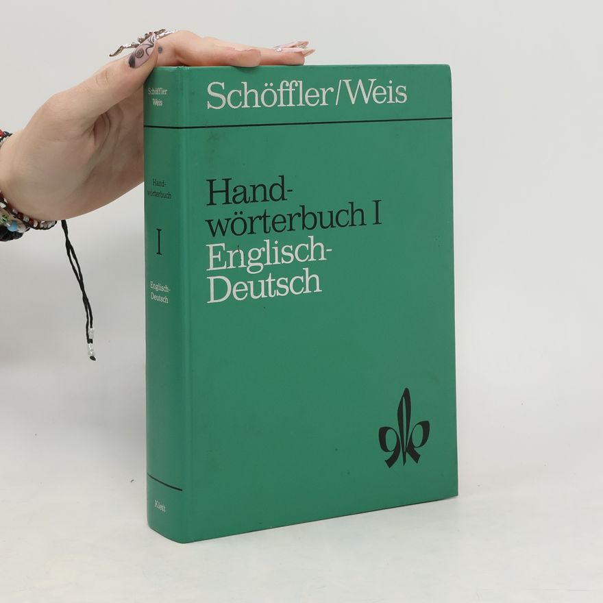 Erich Weis Hand-wörterbuch 1 Englisch - Deutsch