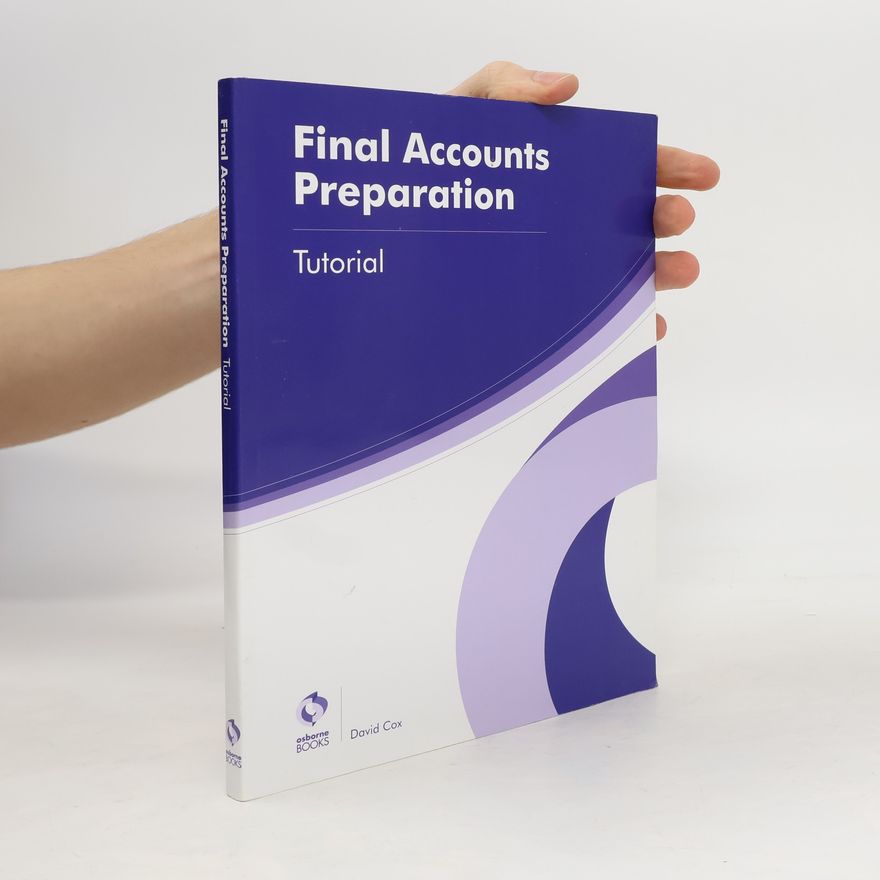 David Cox Final Accounts Preparation Tutorial