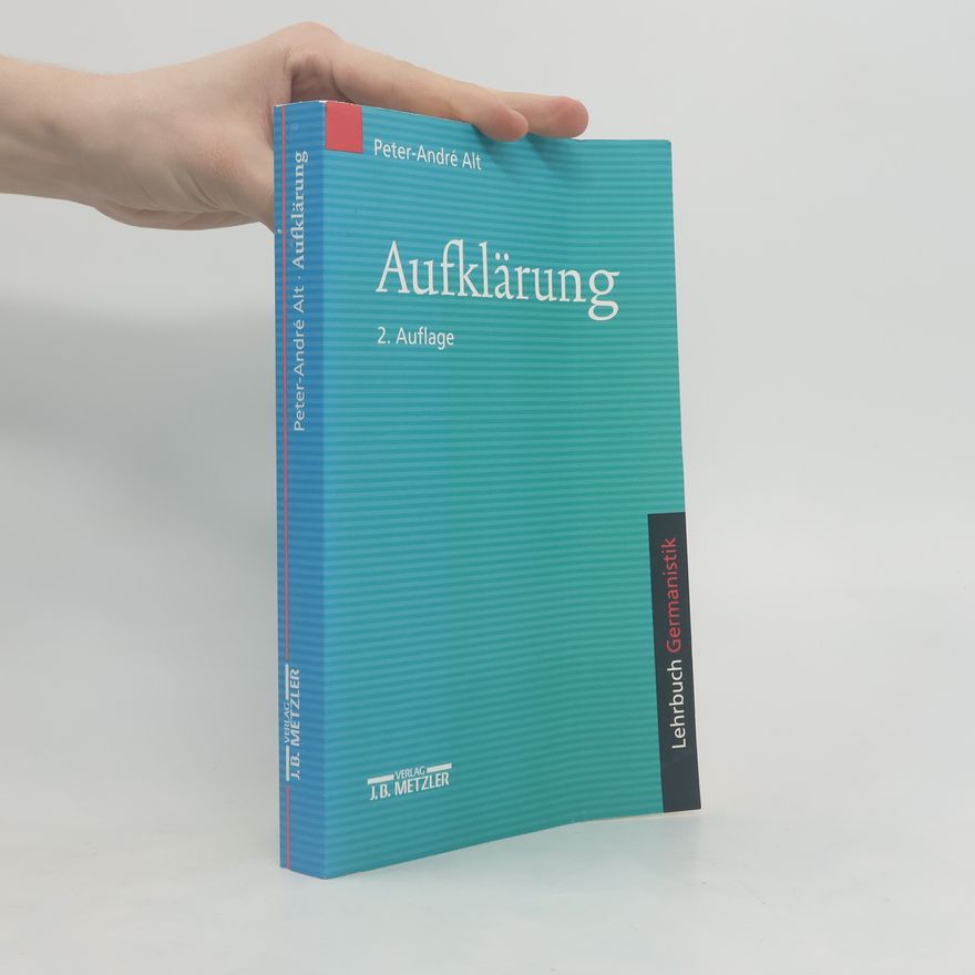 Peter-André Alt Aufklärung
