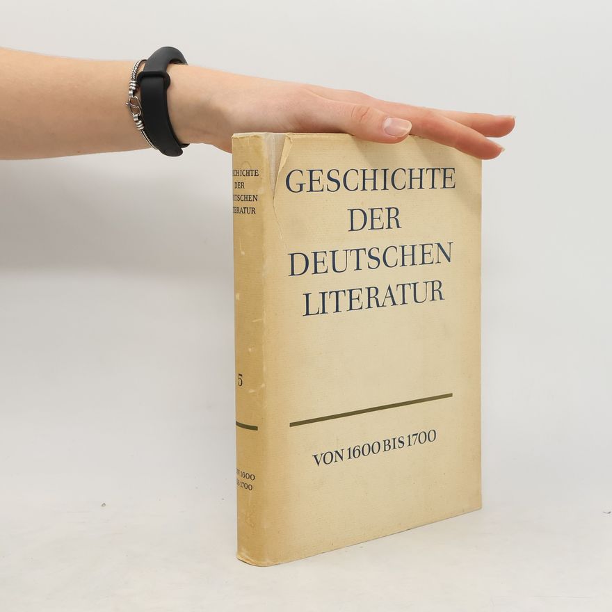 Various authors Geschichte der deutschen Literatur 5