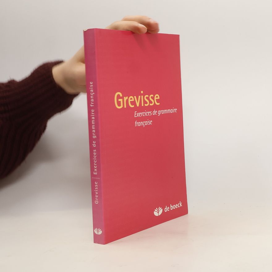 Maurice Grevisse Exercices de grammaire française