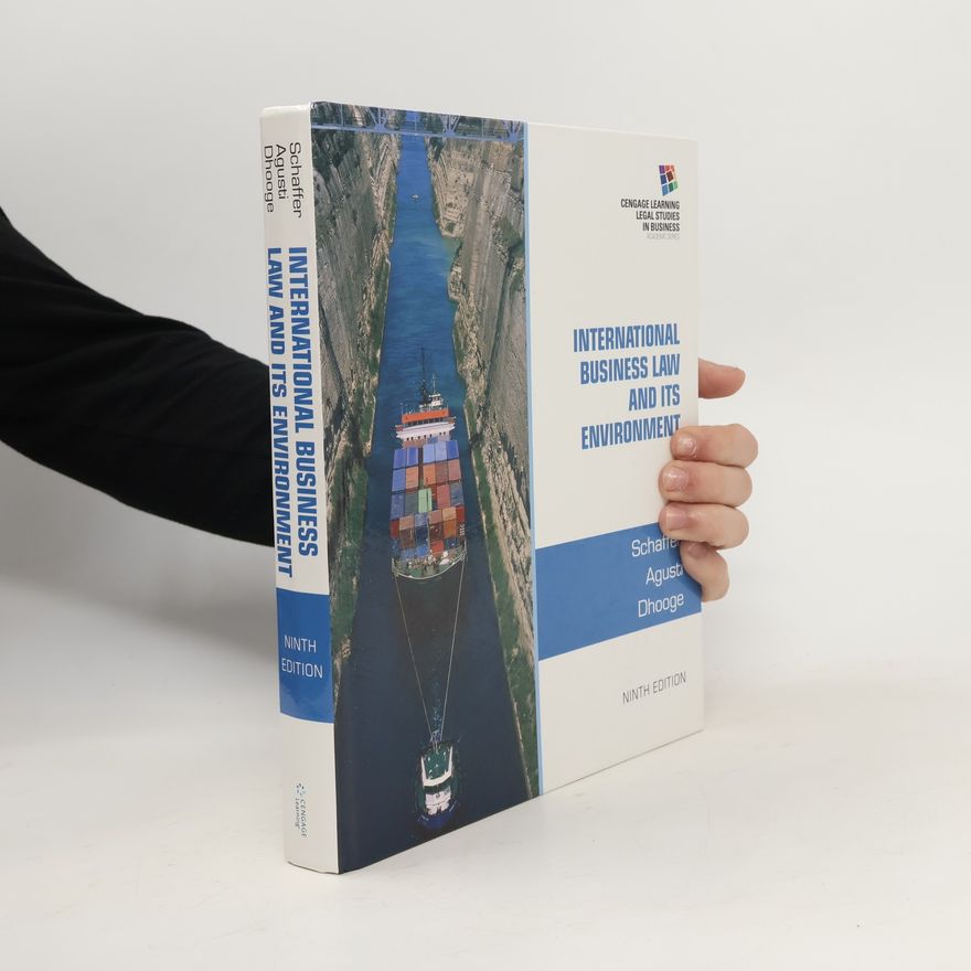 Richard Schaffer International Business Law and its Environment