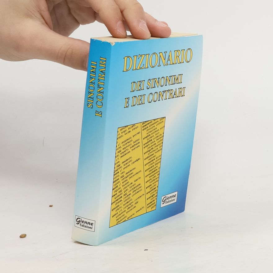 Autorenkollektiv Dizionario dei Sinonimi e dei Contrari