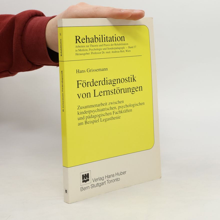 Hans Grissemann Förderdiagnostik von Lernstörungen
