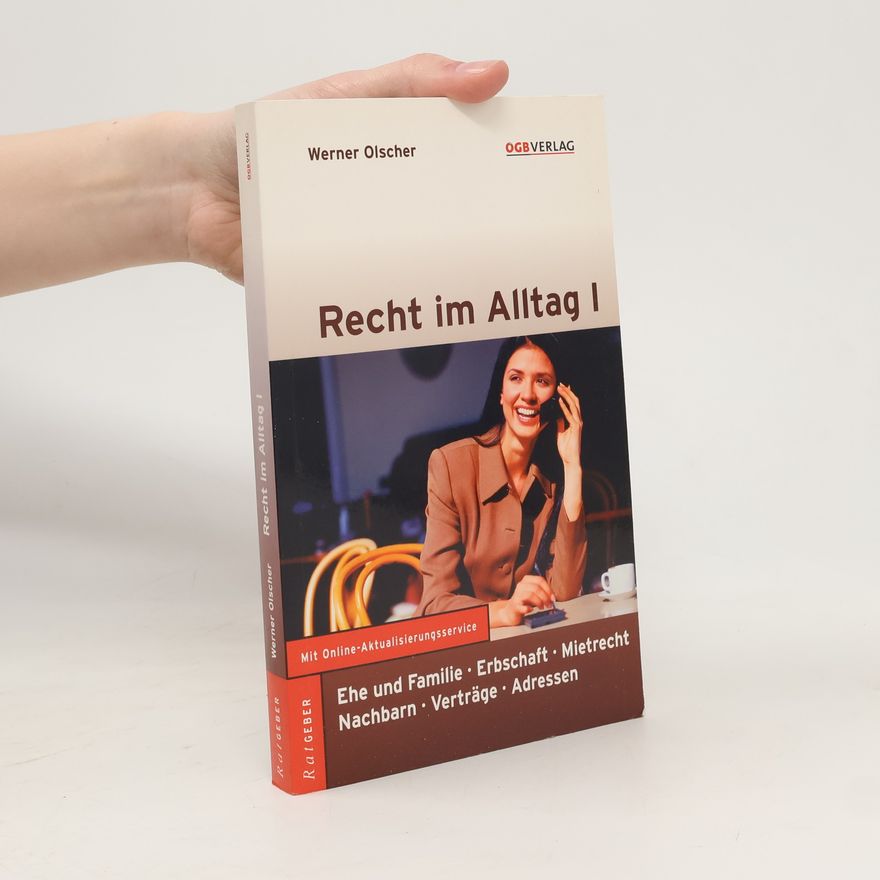 Werner Olscher Recht im Alltag 1