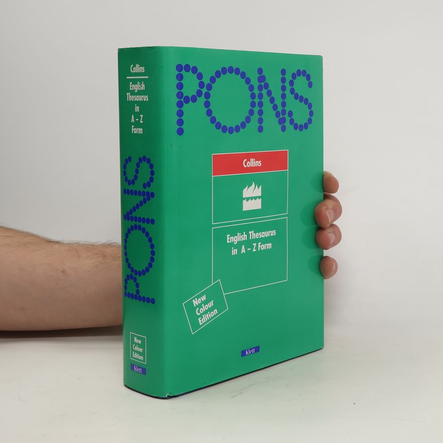 Autorenkollektiv PONS Collins English Thesaurus in A - Z Form.