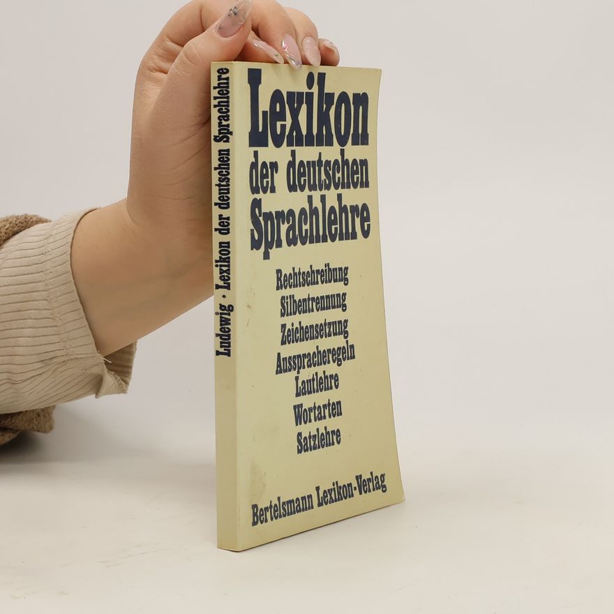Walter Ludewig Lexikon der deutschen Sprachlehre