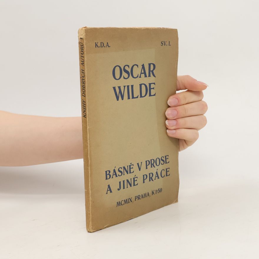 Oscar Wilde Básně v prose a jiné práce