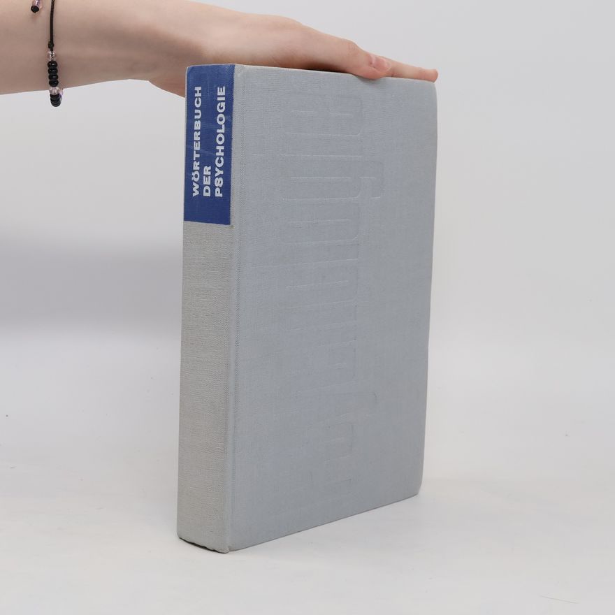 Kolektiv autorů Wörterbuch der Psychologie