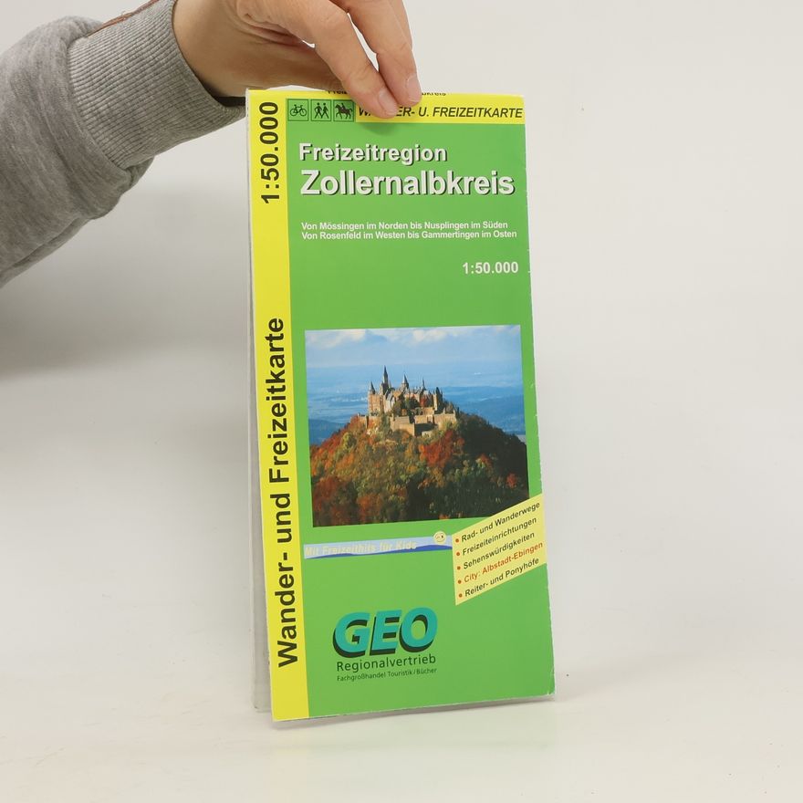 Kolektiv autorů Freizeitregion Zollernalbkreis 1:50.000