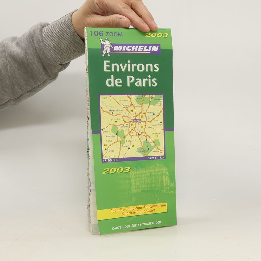 Kolektiv autorů Environs de Paris 1:10.000