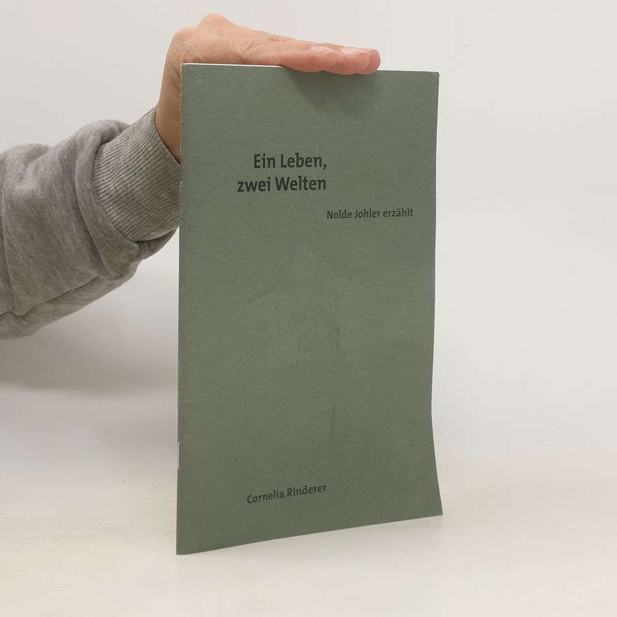 Cornelia Rinderer Ein Leben, zwei Welten