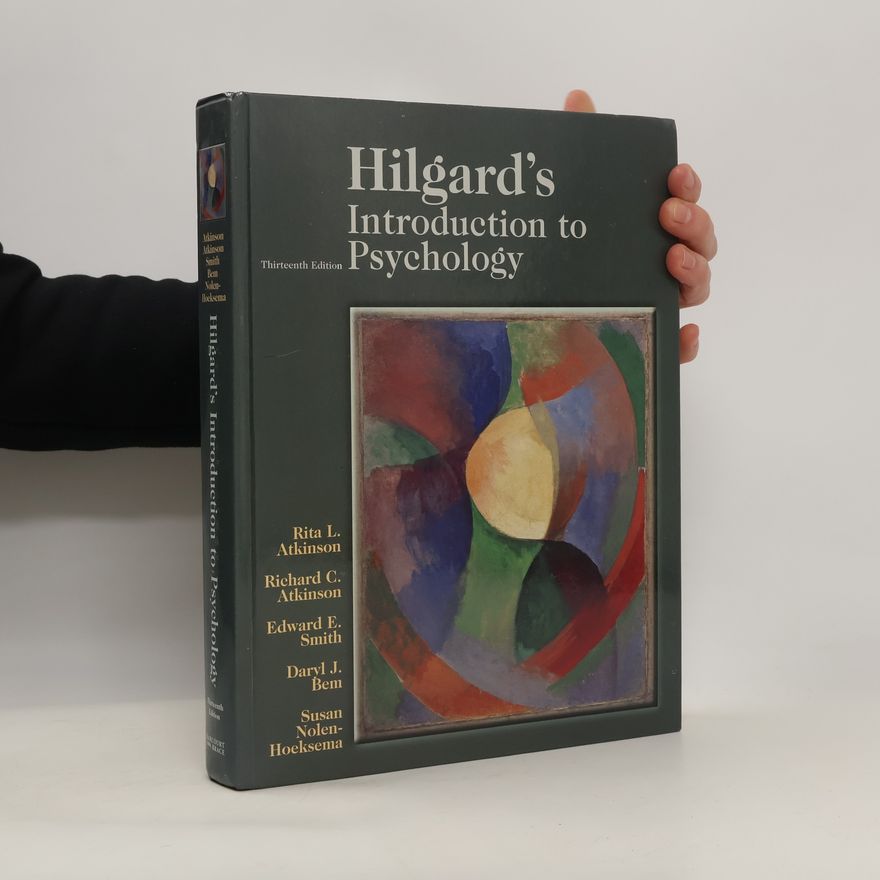 Rita L. Atkinson Introduction to Psychology