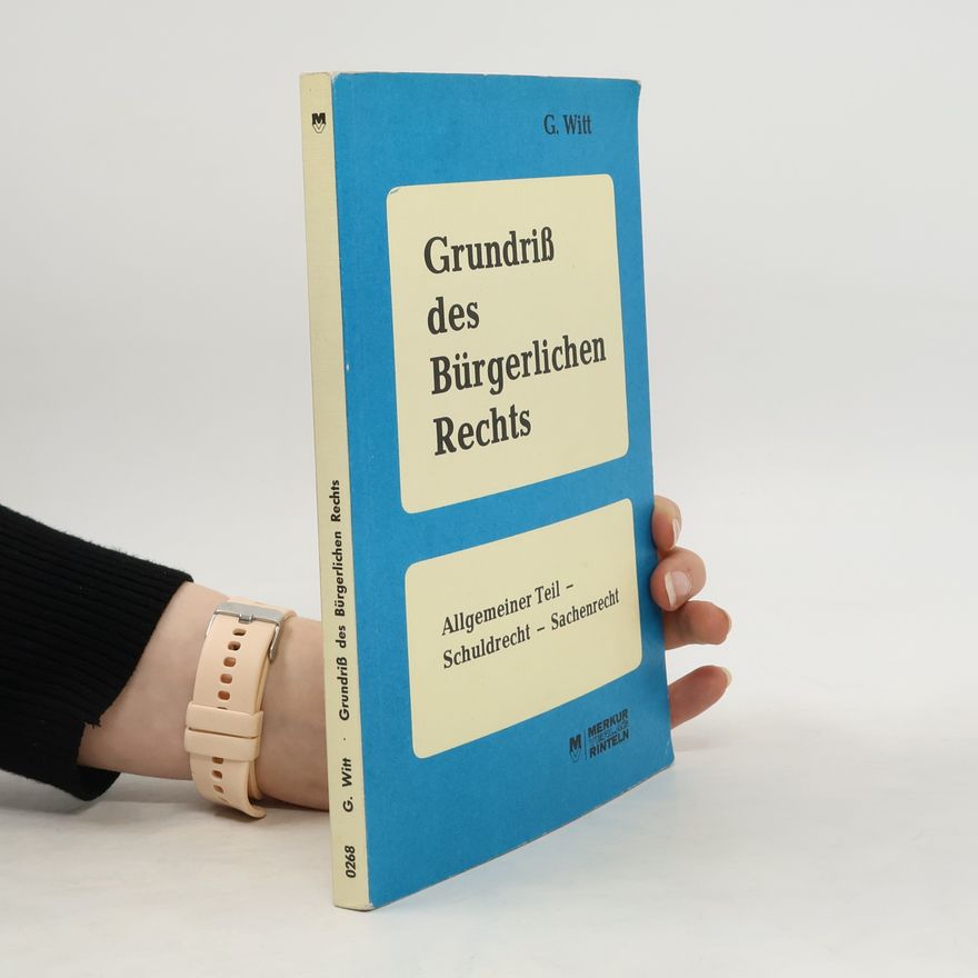 Autorenkollektiv Grundriss des Bürgerlichen Rechts